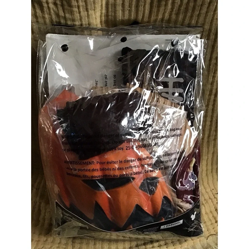 Disney's The Nightmare Before Christmas - Pumpkin King - Costume Cosplay - New - Picture 3 of 3